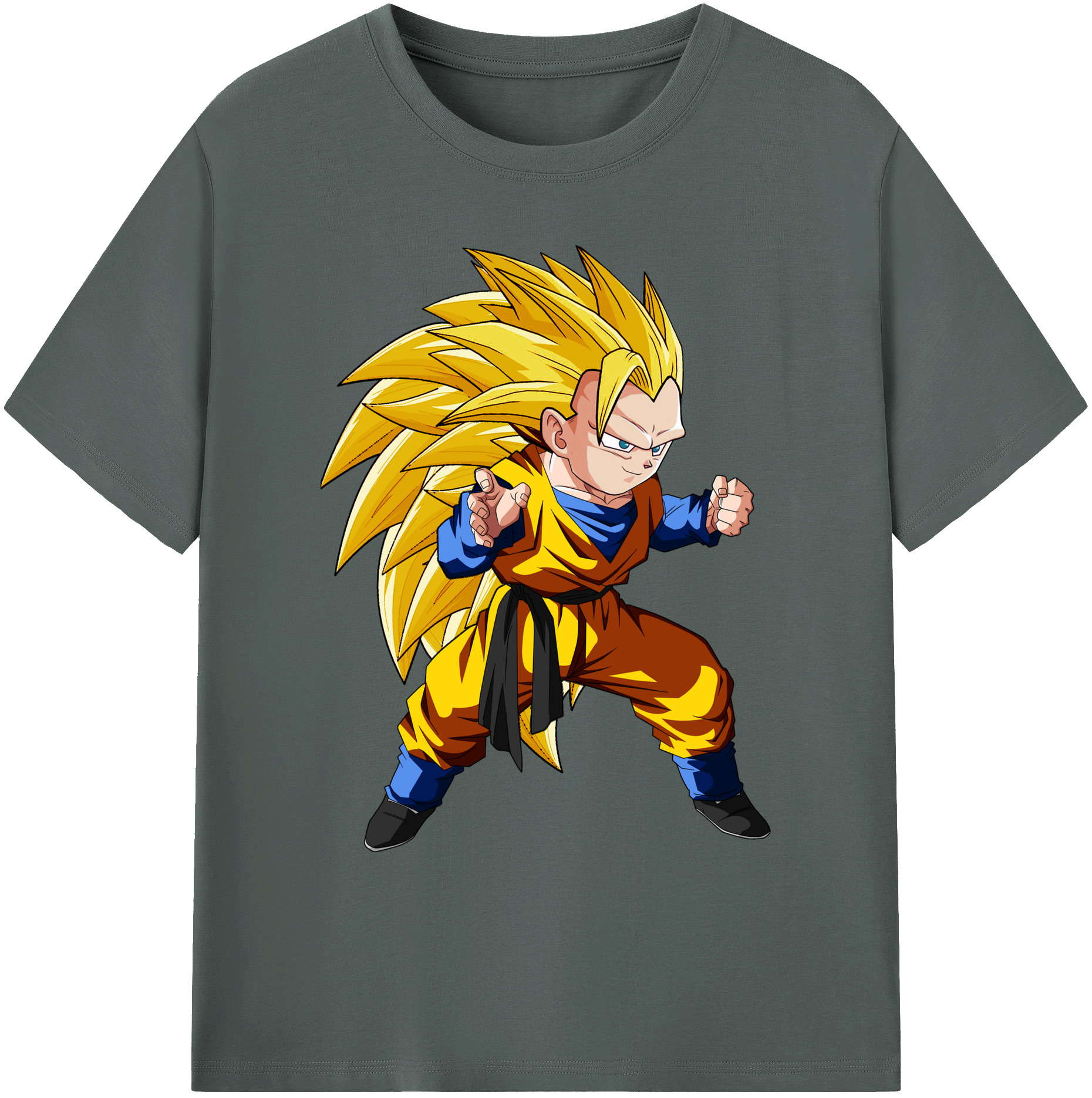 （画像用） ドラゴンボール ベジータ四世（Bejīta Yonsei）DRAGON BALL Vegeta IV 綿100％ メンズ半袖Tシャツ｜肌触りやわらか＆通気性